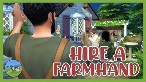 ts4hire|Mod: Hire a Farmhand (Cottage Living Required)